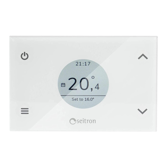 Seitron Wi-Time Quick Manual