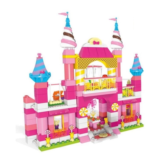 Mega Construx Barbie DREAMTOPIA 2-IN-1 Candy Castle Manual