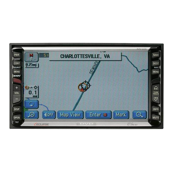 Eclipse avn5435 User Manual