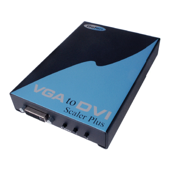 Gefen VGA-2-DVISP VGA DVI Converter Manuals