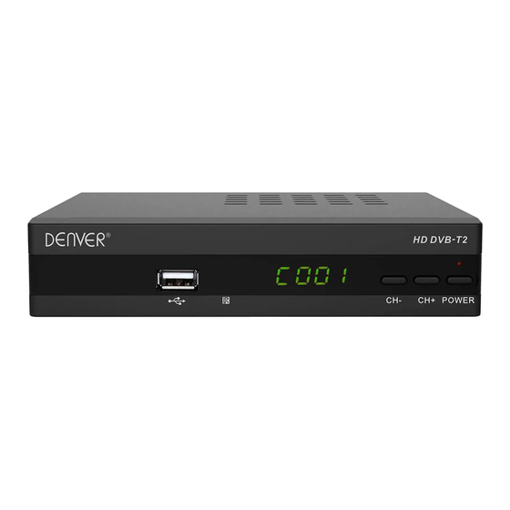 Denver DTB-135 User Manual