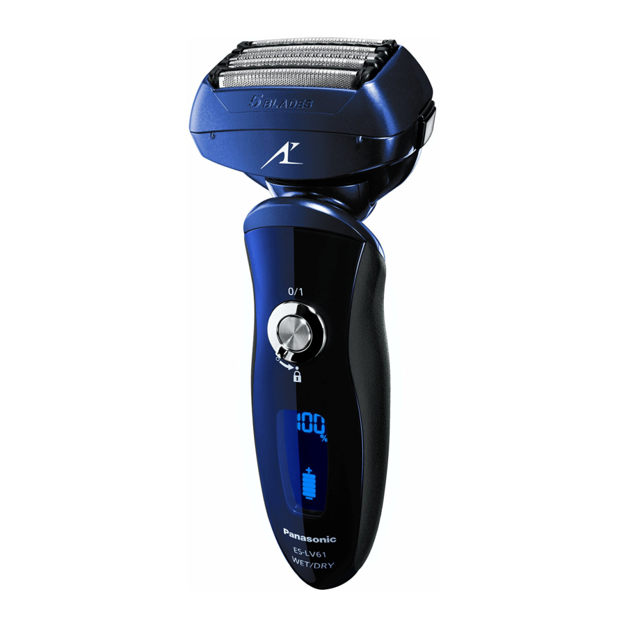 Panasonic ES-LV61 Manual