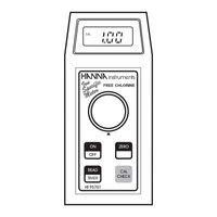 Hanna Instruments HI 95701C Instruction Manual