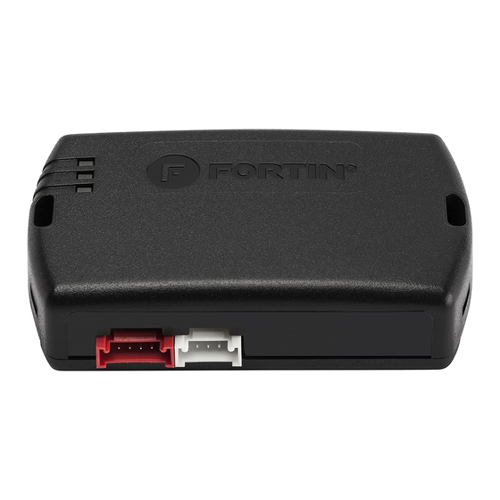 Fortin Evo Ride Installation Manual