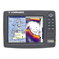 Lowrance LCX-104C Operation Instructions Manual