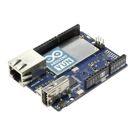 Arduino Yún Manual