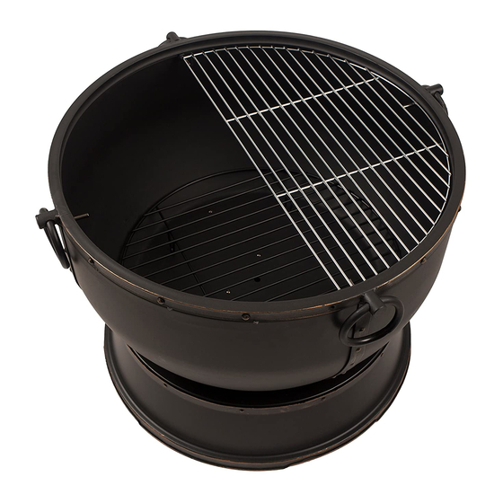 pleasant hearth ATHENA DEEP BOWL FIRE PIT Install Manual