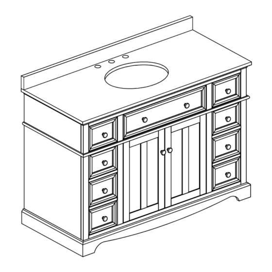 Home Decorators Collection TJ-FTV4922BLK Installation Manual
