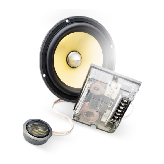 Focal K2 POWER 100 KRS User Manual