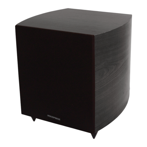 Monoprice MSUB-122BL User Manual