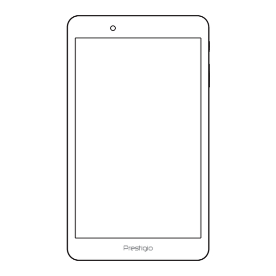 Prestigio multipad Quick Start Manual