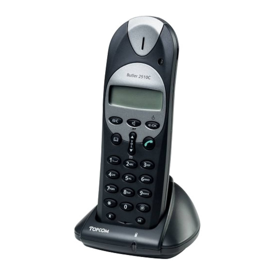 Topcom Butler 2505 C User Manual