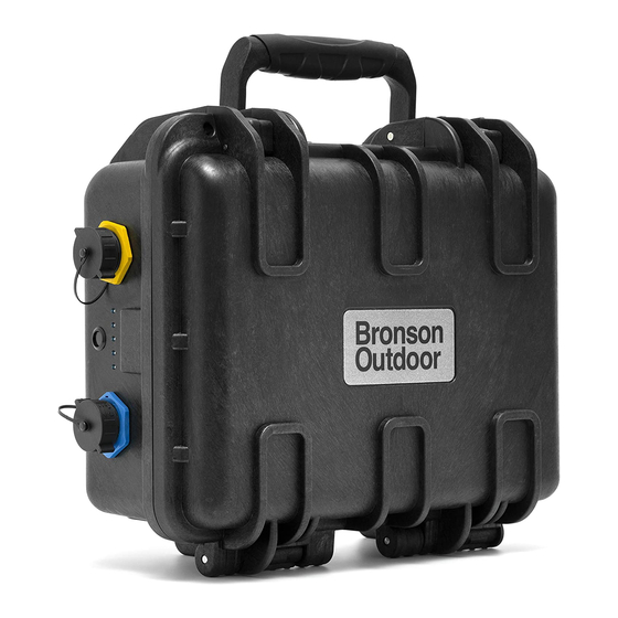 Bronson Outdoor MB35 Manuals