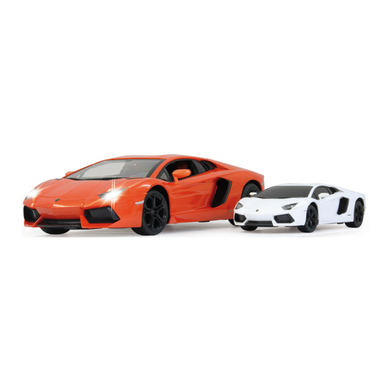 Jamara Lamborghini Aventador LP700 Instructions Manual