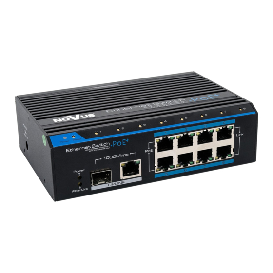 Novus NV-108S/P+ User Manual