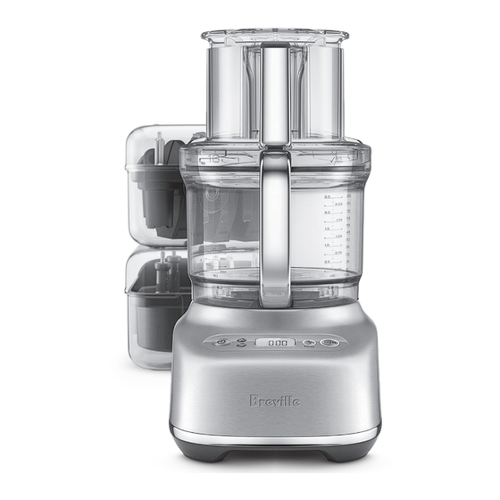 Breville Paradice 16 Instruction Book