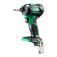 Hikoki WH18DCWHZ Handling Instructions Manual