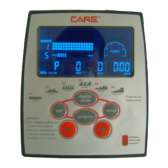 CARE FITNESS RAMEUR Manual