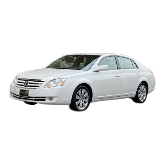 Toyota 2006 Avalon Owner's Manual