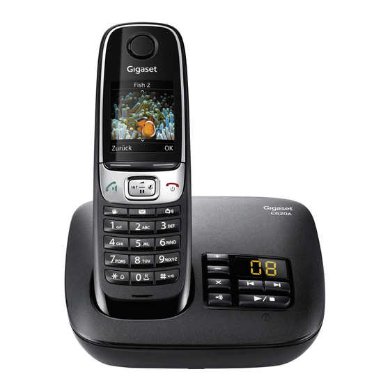 Gigaset C620 Quick Start Up Manual