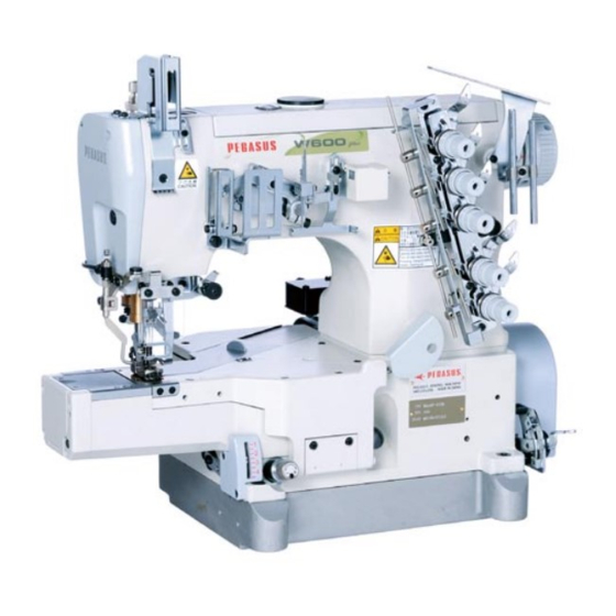 Pegasus W600 Series Instructions Manual