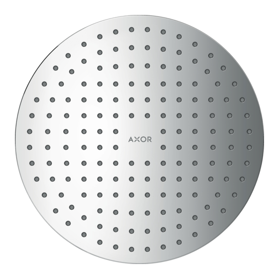 Axor  250 1jet 35287007 Installation Manual