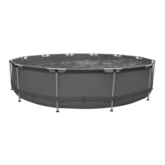 User Manuals: dellonda DL19 Frame Swimming Pool