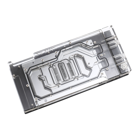 Bitspower BP-VG3090TIMT Instruction Manual