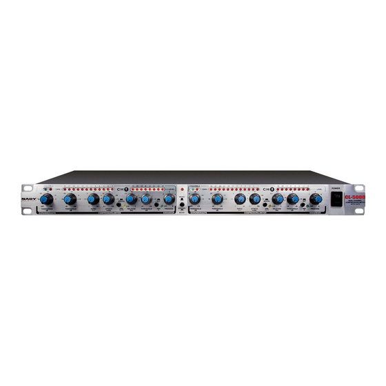 Nady Audio CL-5000 Owner's Manual