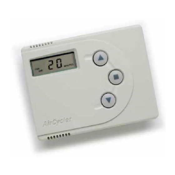 AirCycler FRV User Manual