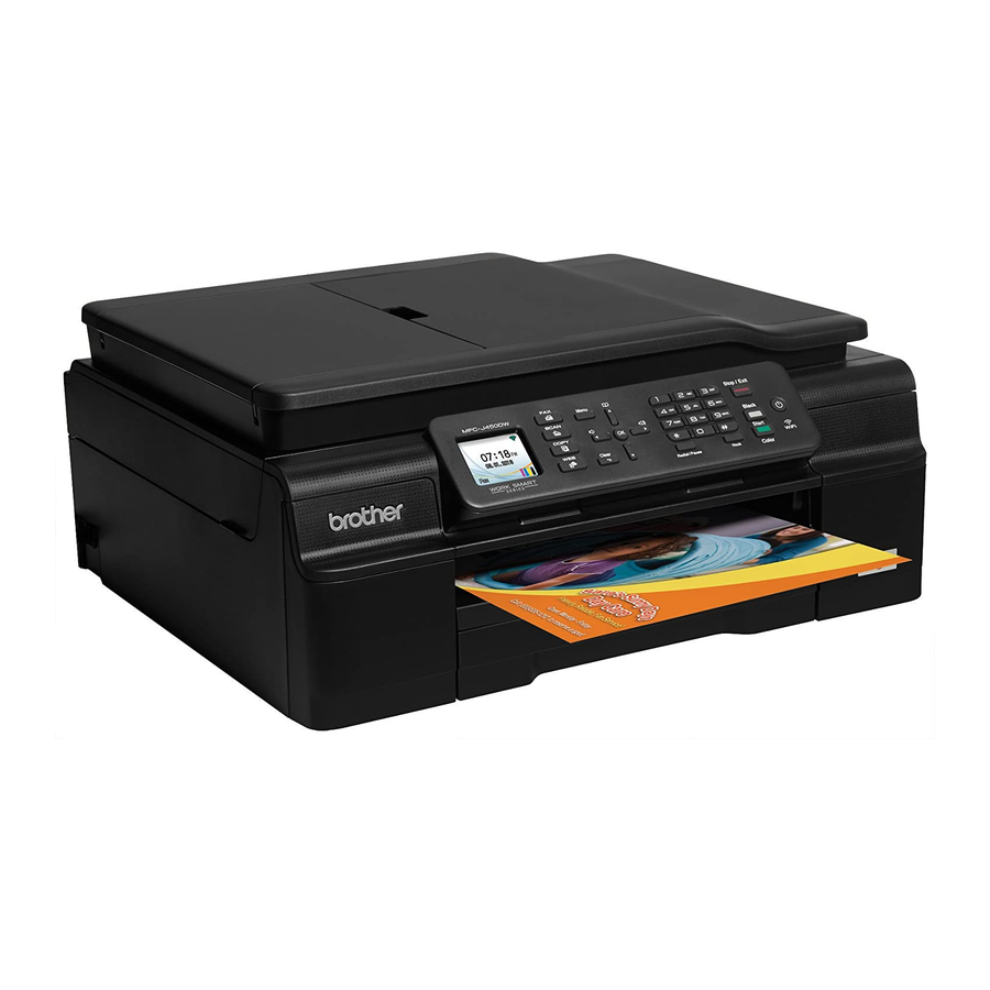 Brother MFC-J450DW Quick Setup Manual