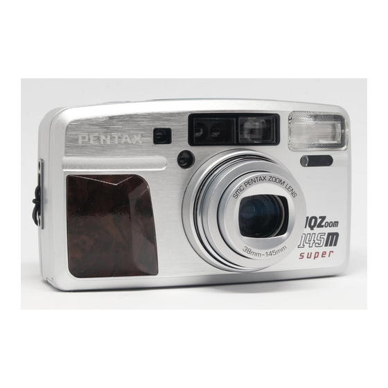 Pentax IQZoom 145M Super Operating Manual