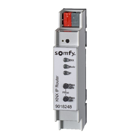 SOMFY KNX IP Router Installation Manual