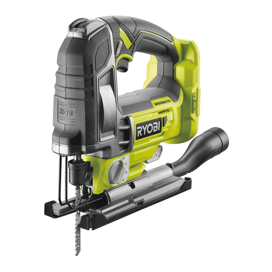 Ryobi R18JS7 Original Instructions Manual