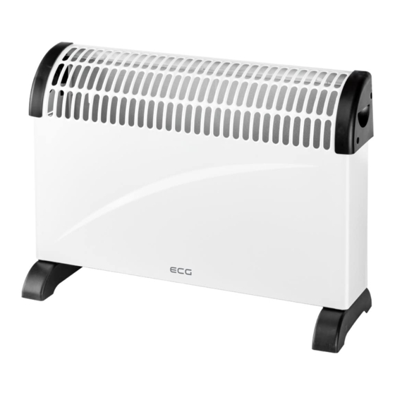 ECG TK 2050 Instruction Manual