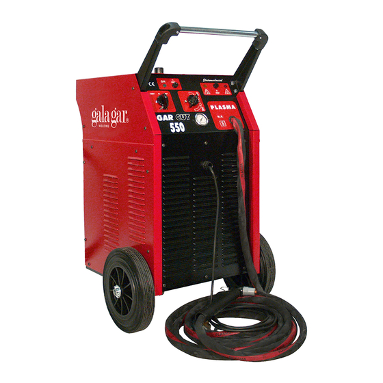 gala gar CUT 550 Technical Instruction Manual