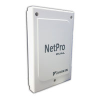 Daikin NetPro Dual Installation & Operation Manual