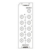 Evertz 7700DA10 Series Manual