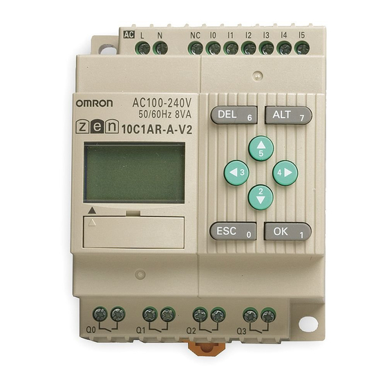 Omron ZEN Operation Manual