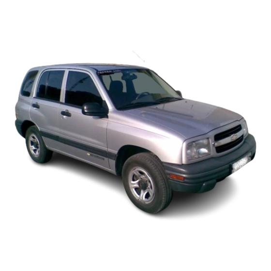 Chevrolet TRACKER 2000 Manual