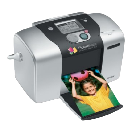 Epson PictureMate PictureMate Manuals