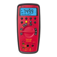 Meterman 37XR User Manual