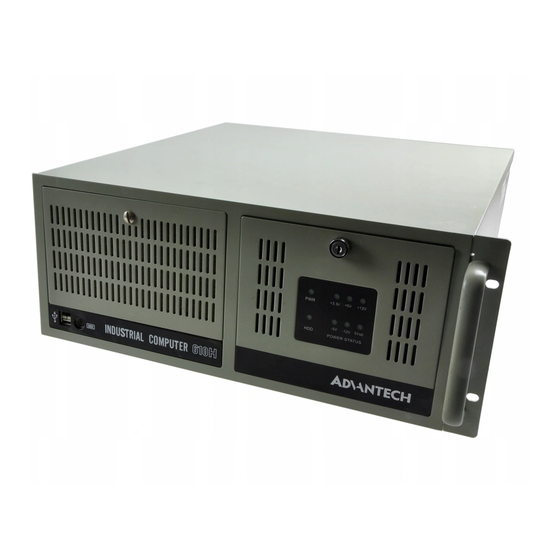 Advantech IPC-610-H User Manual