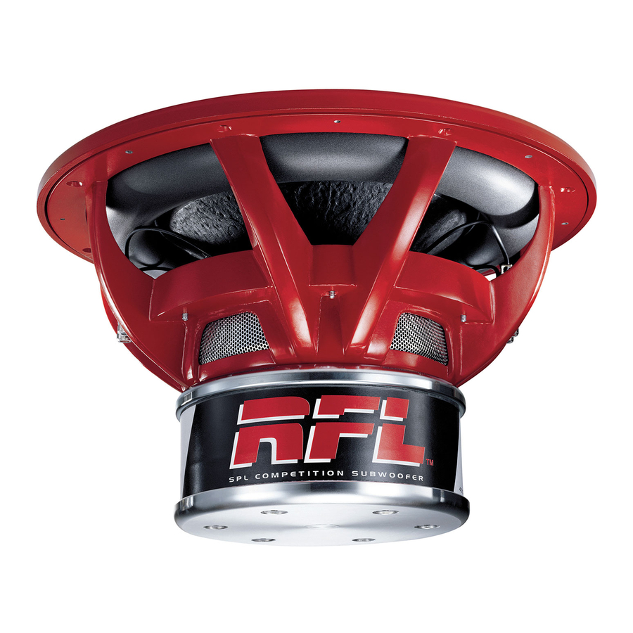MTX RFL152 Manual