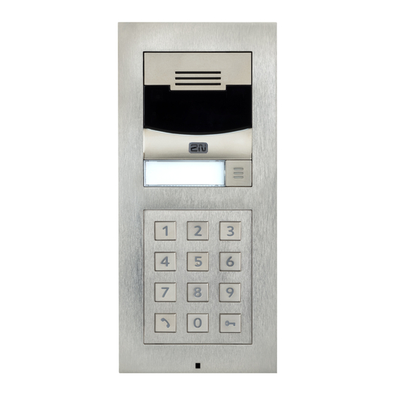 2N Helios IP Verso Instalaltion Manual