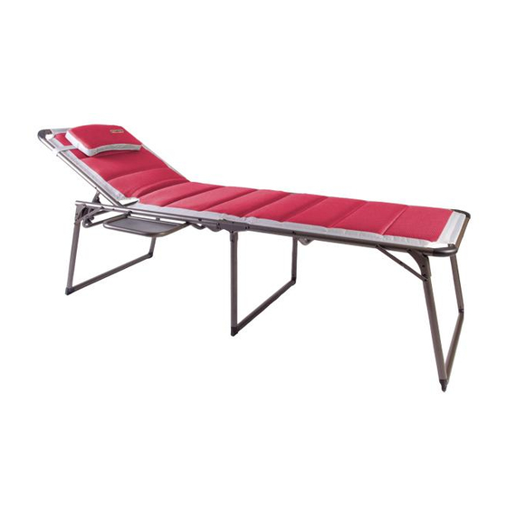 Quest Leisure Products ELITE Bordeaux Pro Lounge F1344 Manuals