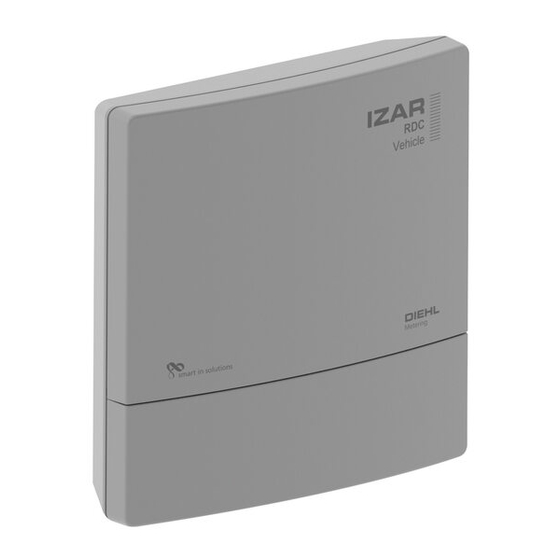 Diehl Metering IZAR RDC User Manual