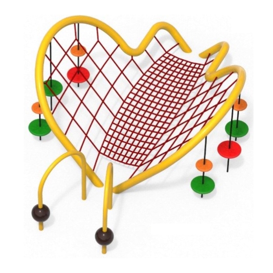 GSWeb Playground Equipment THE BUTTERFLY Installation & Maintenance Instructions Manual