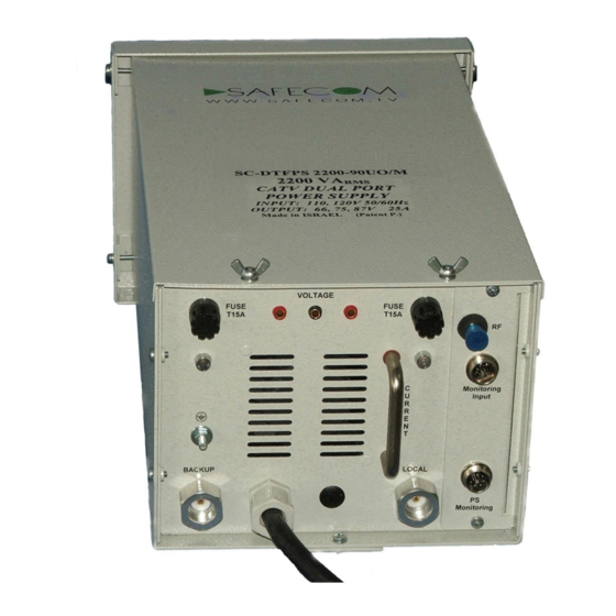 SafeCom T-Former Series Installation Manual