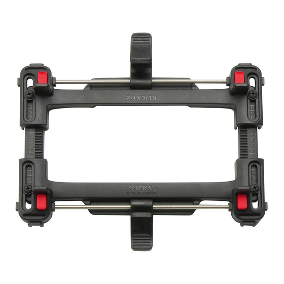 Rixen & Kaul Klickfix UNIKLIP 2 Quick Start Manual
